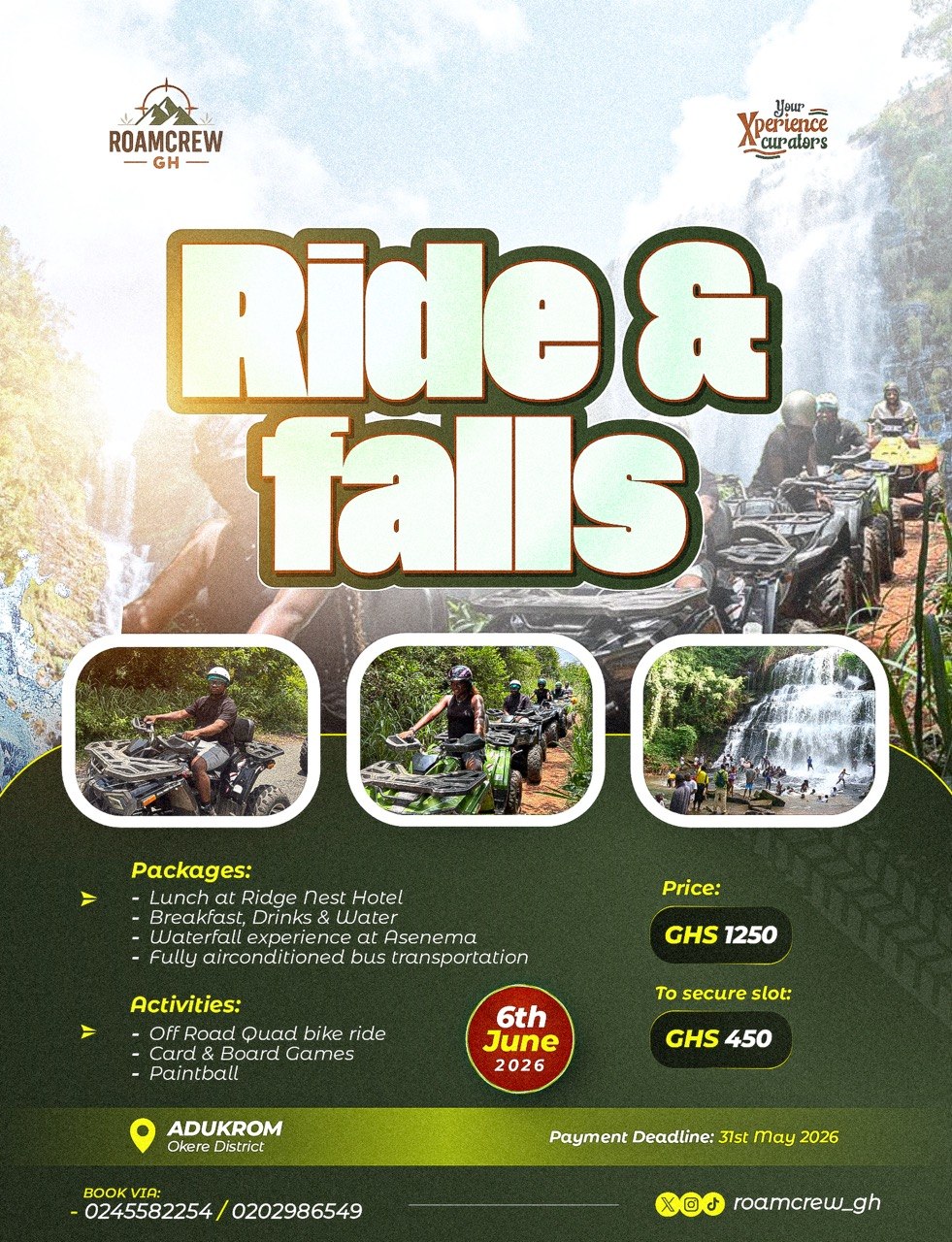 Ride  & Falls